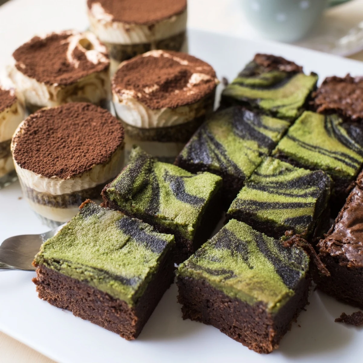 A delectable assortment of Global Dessert Mash-Ups featuring colorful, fusion-inspired treats.