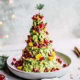 Whipped Avocado Christmas Tree