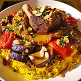 Palestinian Maqluba Layers