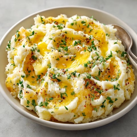 Creamy Instant Pot Mashed Potatoes, steaming hot, ready for topping with butter and herbs.