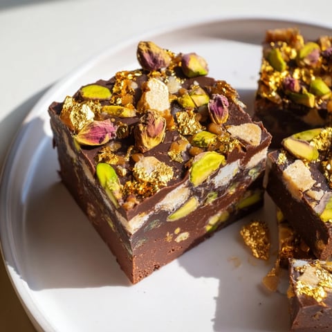 Decadent Chocolate Bar Inspired Creations with rich caramel swirls and crispy toppings.  