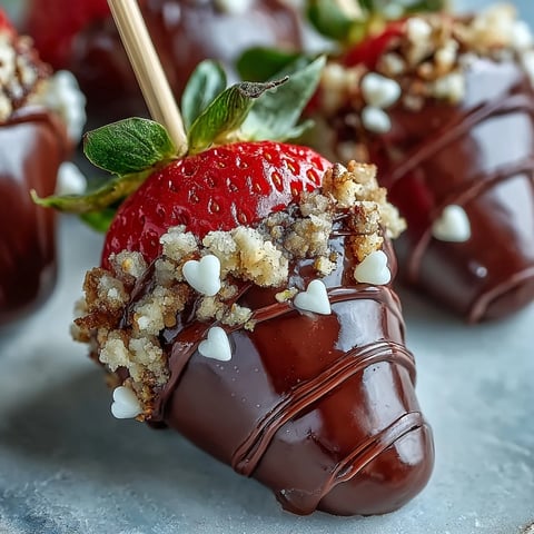 1. A romantic Valentine's strawberry bouquet with chocolate-dipped berries arranged on skewers, perfect for gifting or a festive centerpiece.  