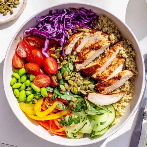 Healthy Meal-Prep Bowls Layers