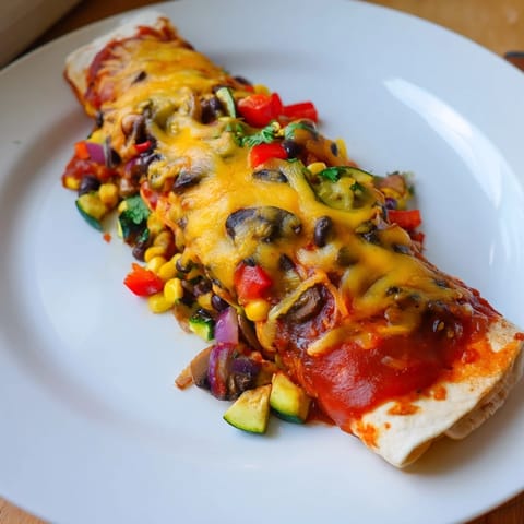 Farmers Market Vegetarian Enchiladas