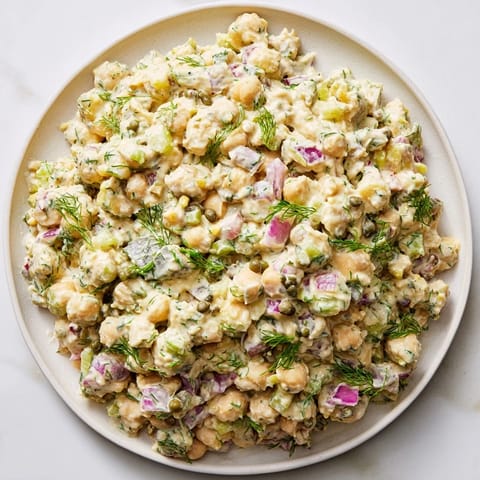 Chickpea Tuna Salad