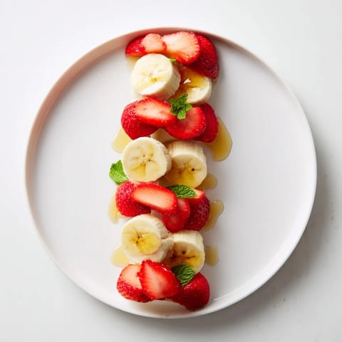 Banana Strawberry Candy Cane