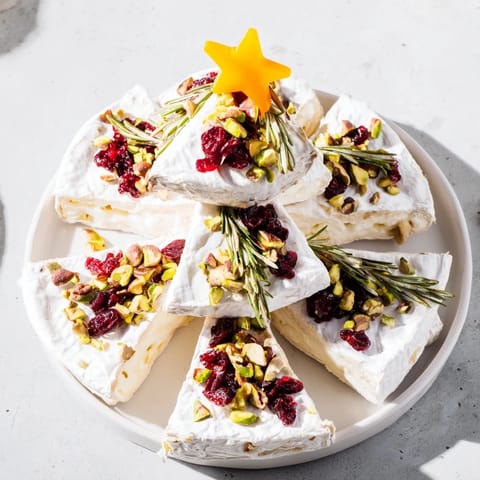 Simple Brie Triangle Cheese Tree
