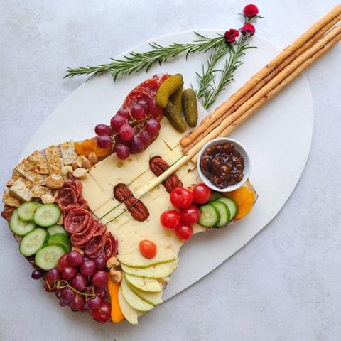 Rock Star Guitar Platter
