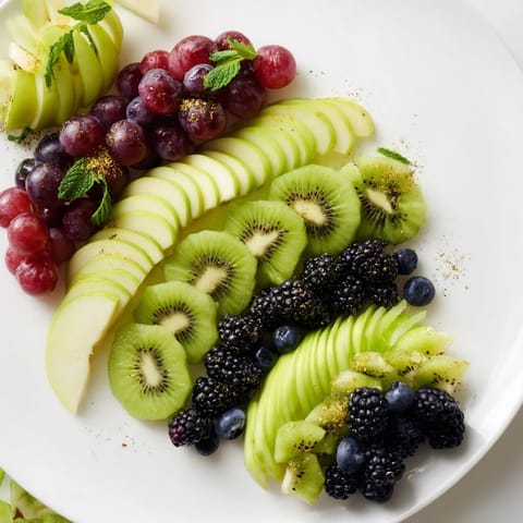 Aurora Borealis Fruit Platter