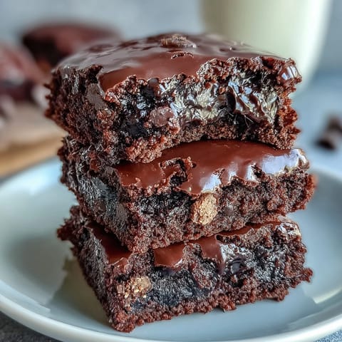 Decadent brownie mix cookies with crinkled tops, soft and chewy centers, and rich chocolate flavor.