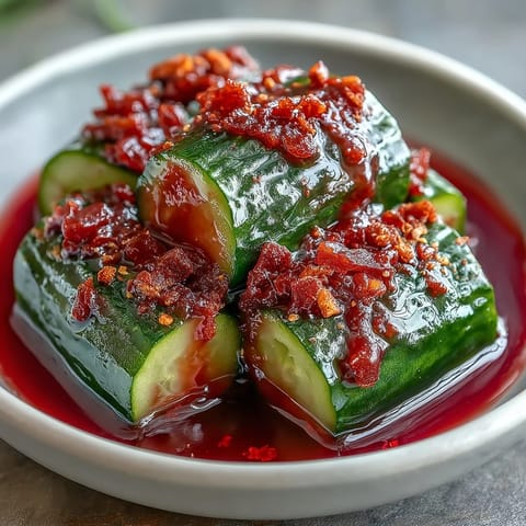 Vibrant Chamoy Pickle Cup, a viral snack sensation with tangy, sweet, and spicy layers.